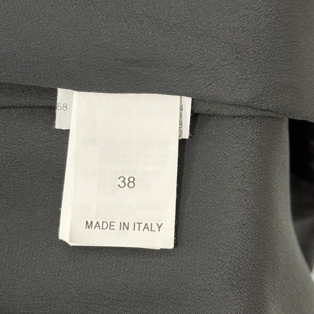 Brunello Cucinelli Coat Silk Blend Women's IT 38 Olive Green Quiet Luxury - Picture 12 of 16